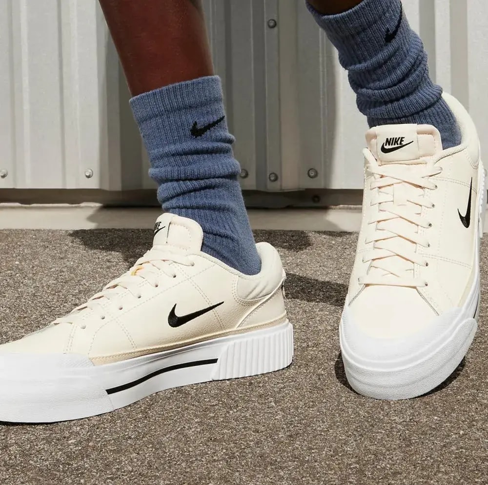 Giày Nike Court Legacy Lift 'Pale Ivory' FV5526-101 — ảnh 2