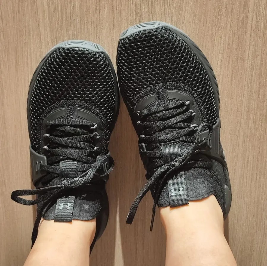 Giày Under Armour Project Rock 4 'Black Pitch Grey' 3023696‑002 — ảnh 2