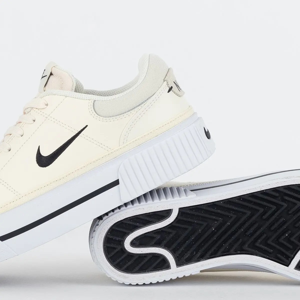 Giày Nike Court Legacy Lift 'Pale Ivory' FV5526-101 — ảnh 4