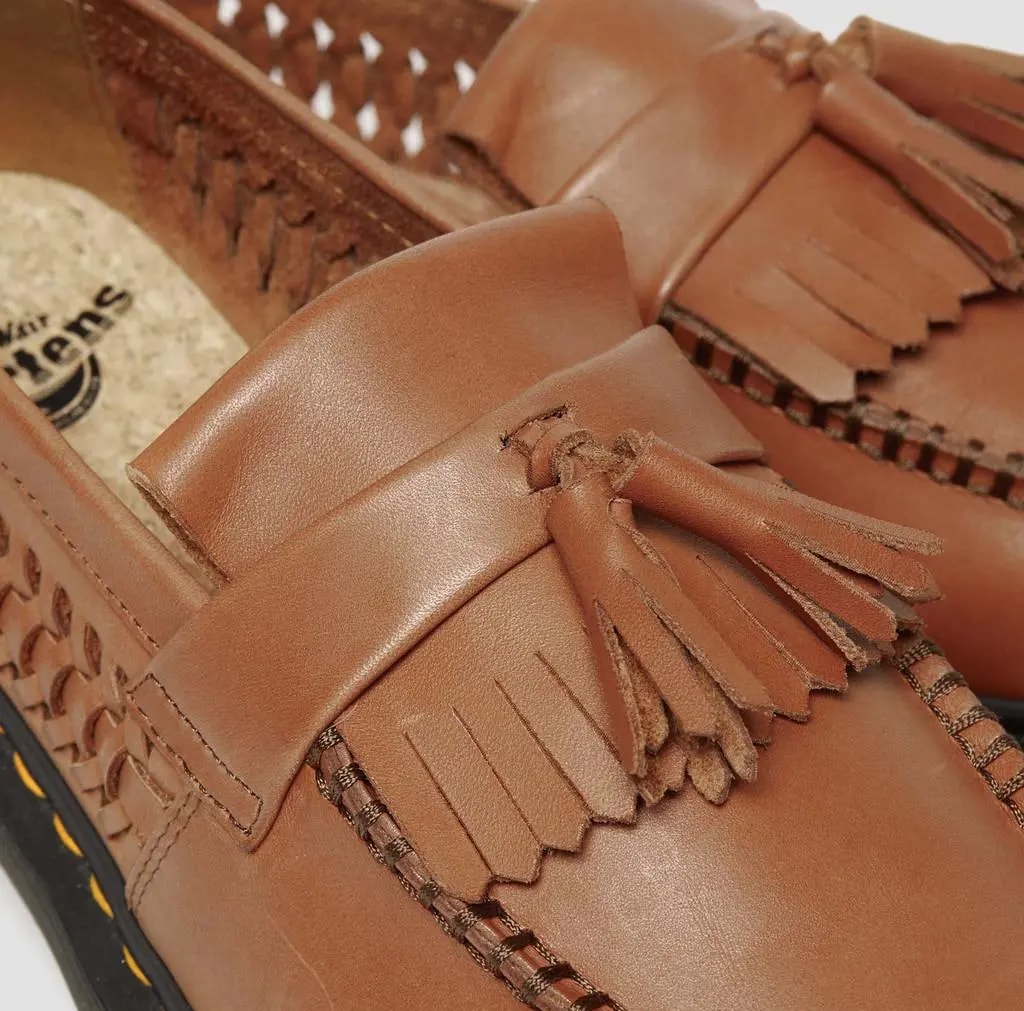 Giày Dr.Martens Adrian Woven Leather Tassel 'Brown' 31621382 — ảnh 5