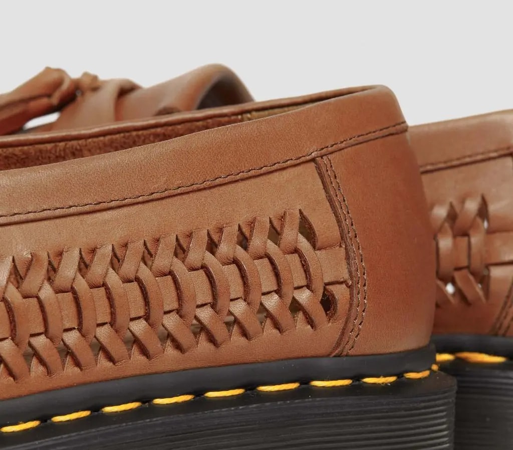 Giày Dr.Martens Adrian Woven Leather Tassel 'Brown' 31621382 — ảnh 3