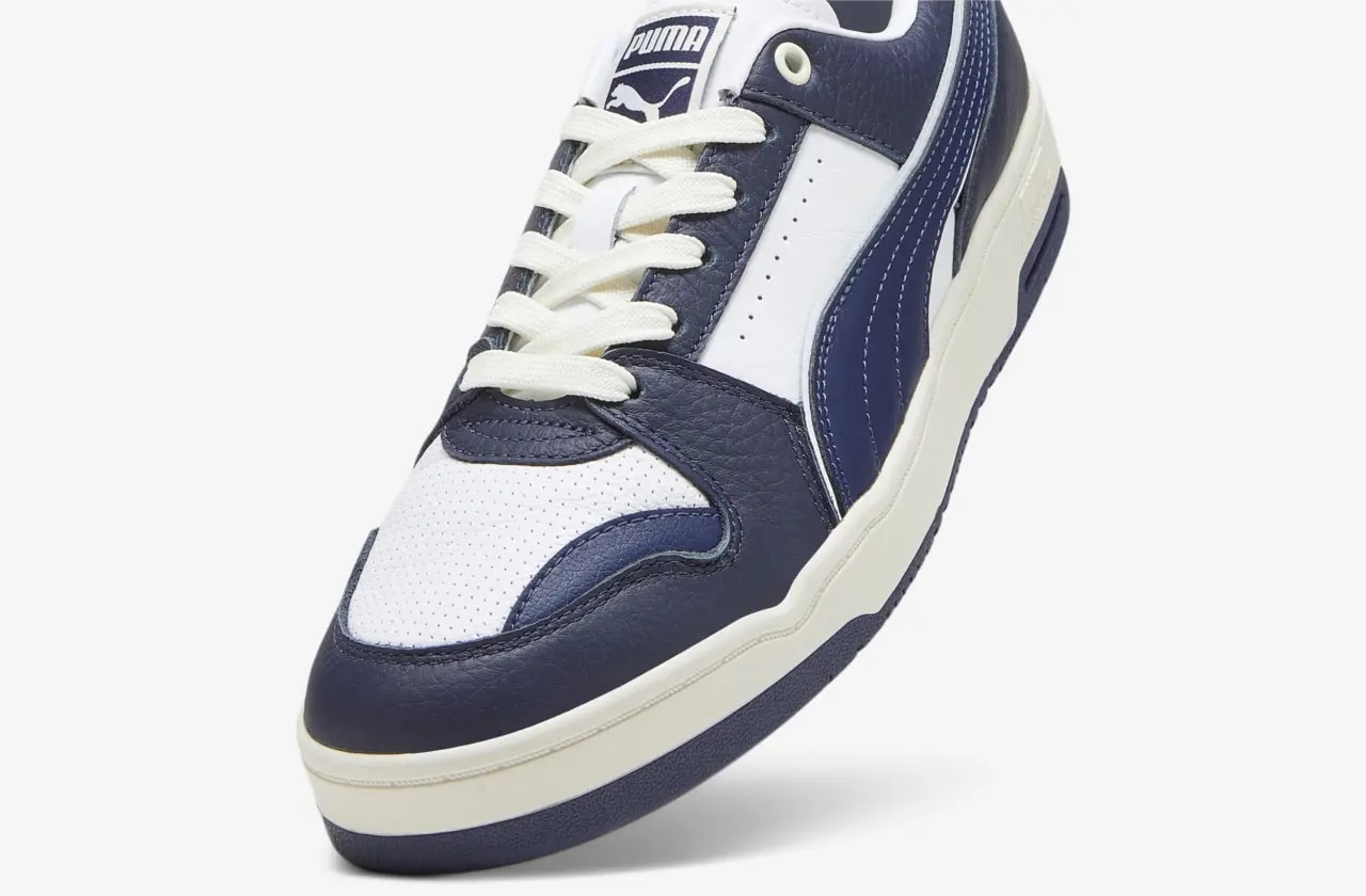 Giày Puma Slipstream Lo Vintage 'New Navy White' 394693-01 — ảnh 2