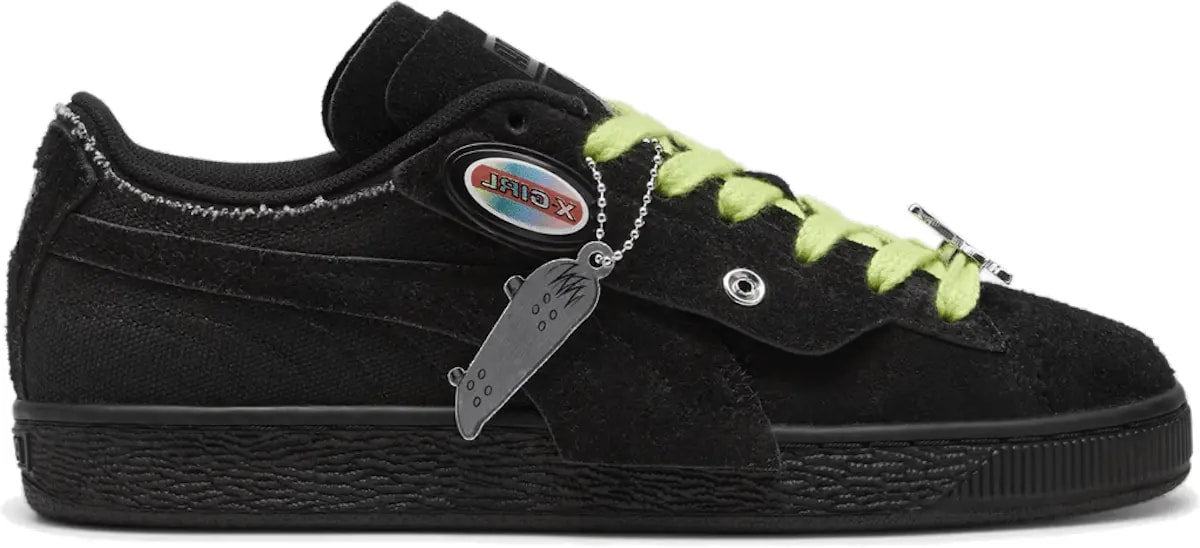 Giày Puma Suede x X-GIRL 'Black' 396251-01 — kich-thuoc: 36