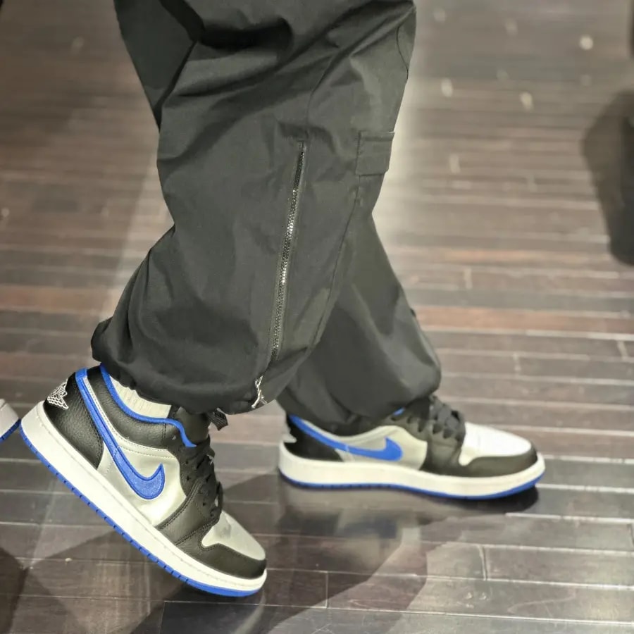 Giày Nike Air Jordan 1 Low 'Black Game Royal' 553558-007 — ảnh 5