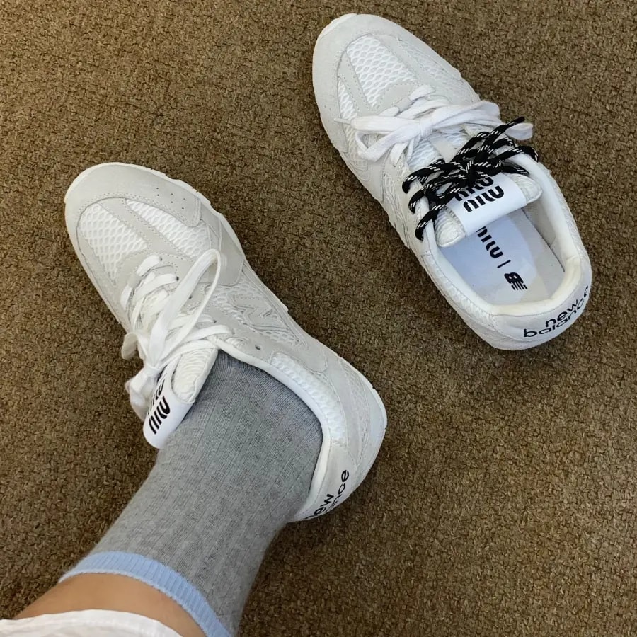 Giày New Balance 530 SL x Miu Miu 'White' 5E165E-3D8C-F0009-F-BD05 — ảnh 3