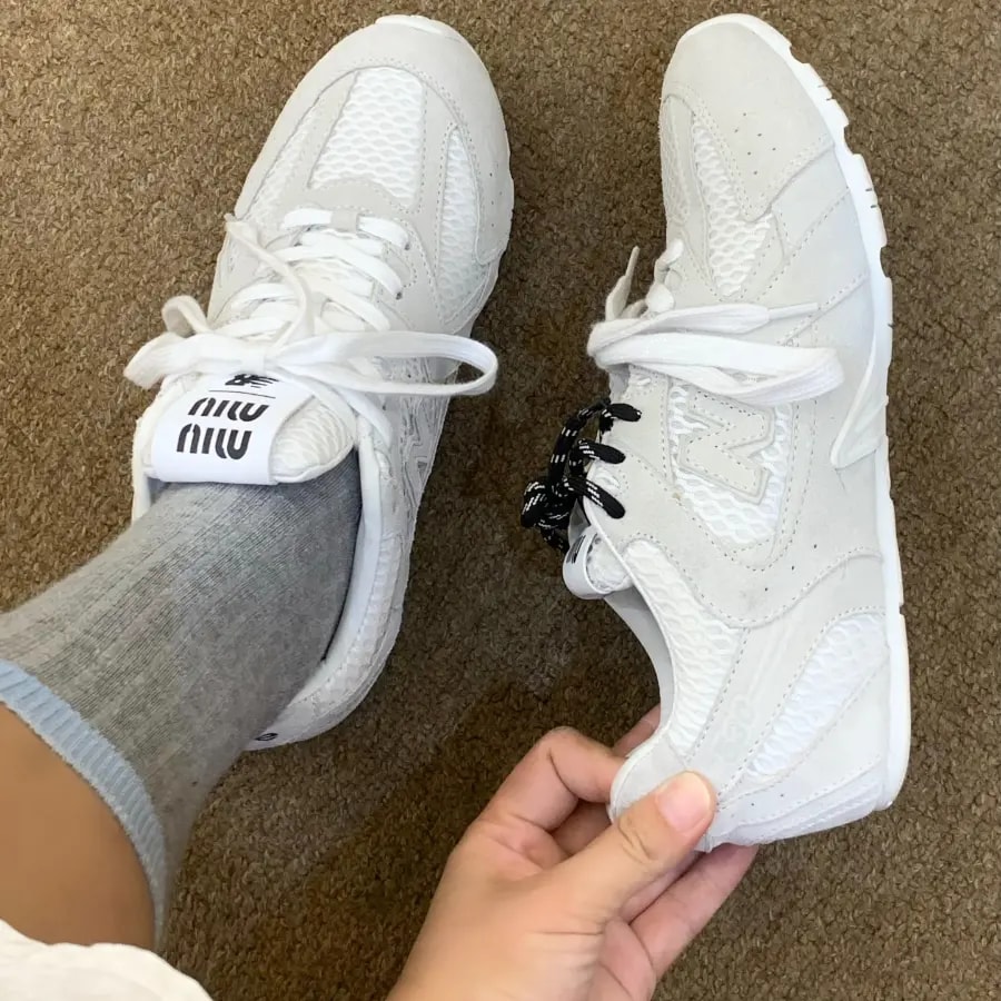 Giày New Balance 530 SL x Miu Miu 'White' 5E165E-3D8C-F0009-F-BD05 — ảnh 5