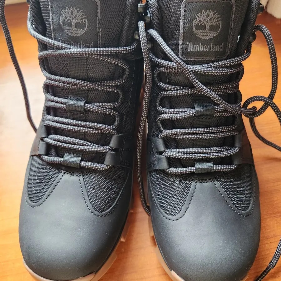 Giày Timberland Mt. Maddsen Mid Hiking 'Black Full Grain' A68MR — ảnh 5