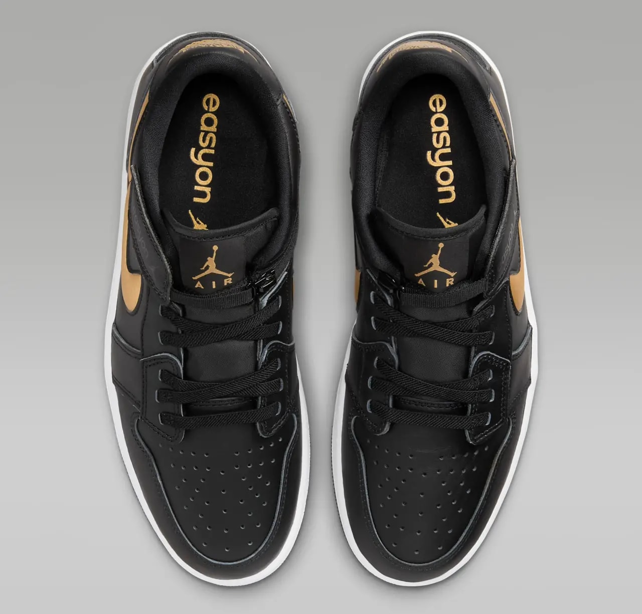 Giày Nike Air Jordan 1 Low FlyEase 'Black Gold' DM1206-071 — ảnh 5