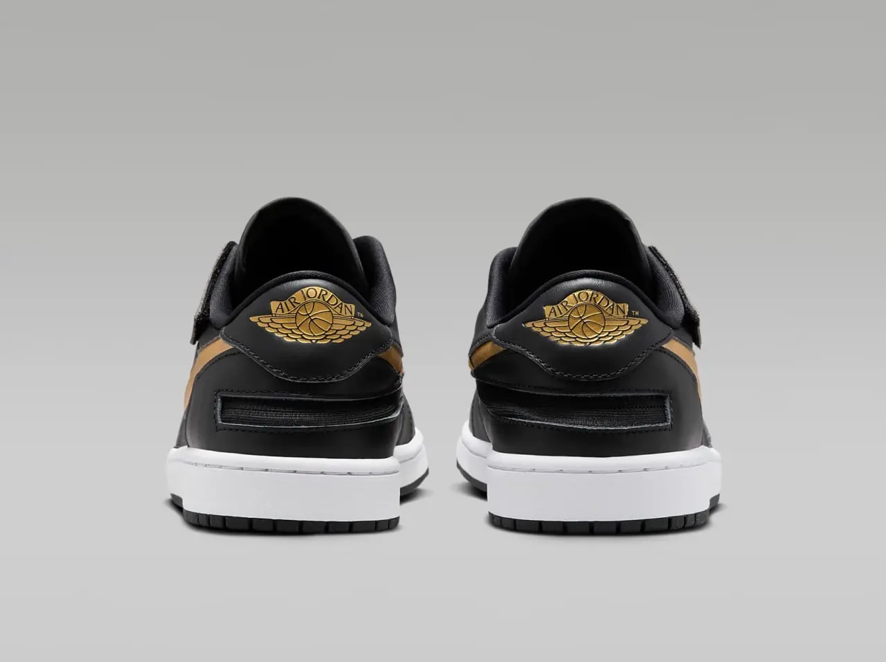 Giày Nike Air Jordan 1 Low FlyEase 'Black Gold' DM1206-071 — ảnh 3