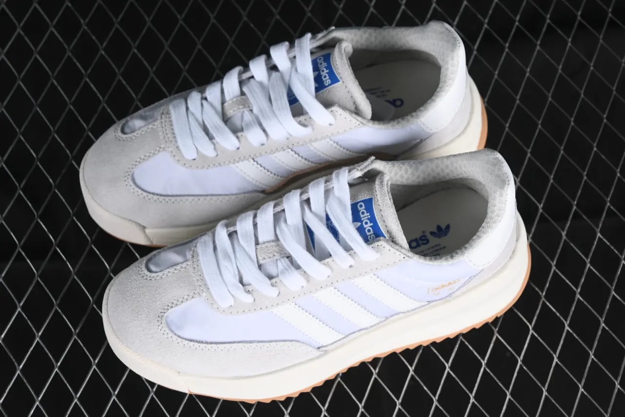 Giày Adidas SL 72 RTN 'White Light Grey' ID1031 — ảnh 4