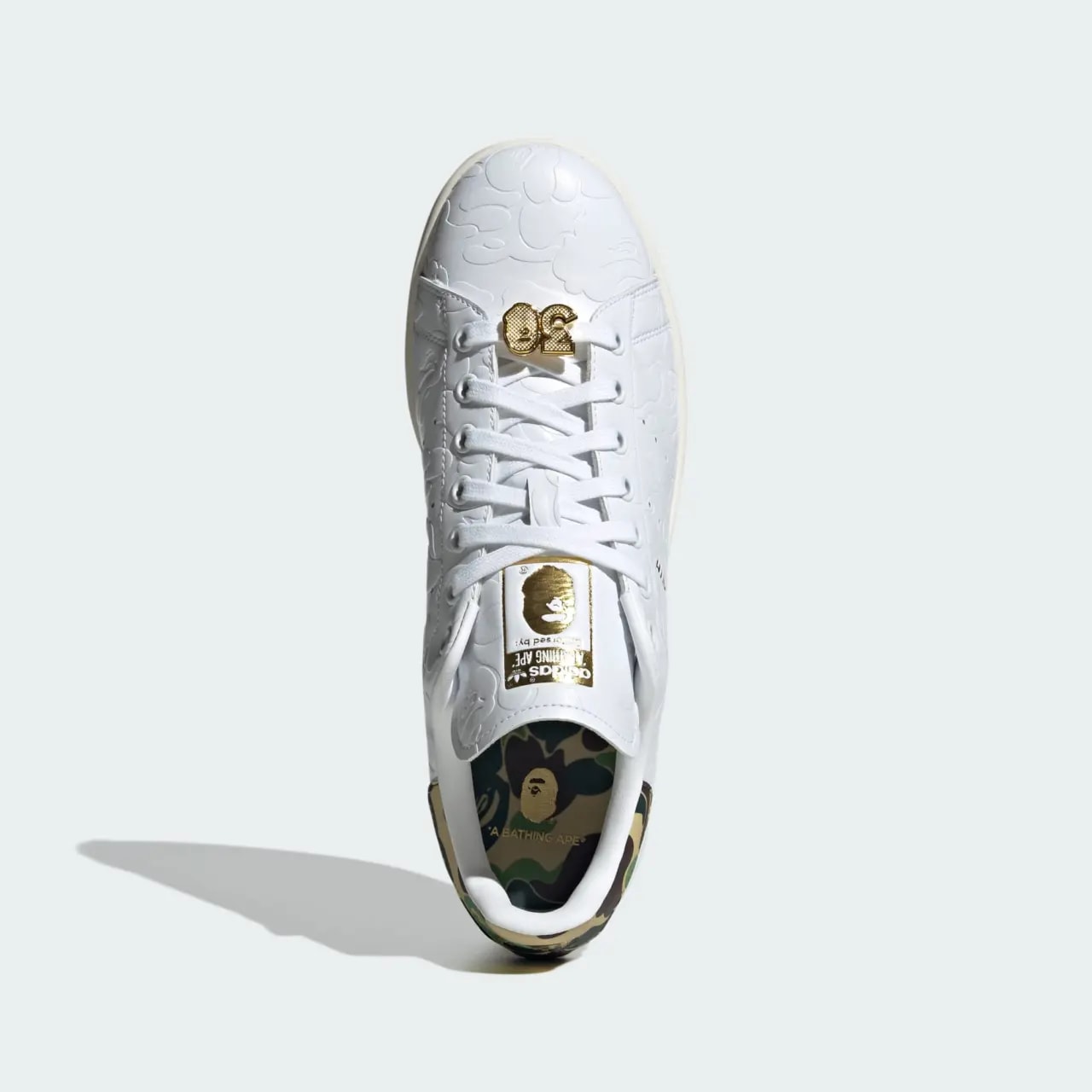 Giày Adidas Stan Smith x BAPE '30th Anniversary' IG1115 — ảnh 3