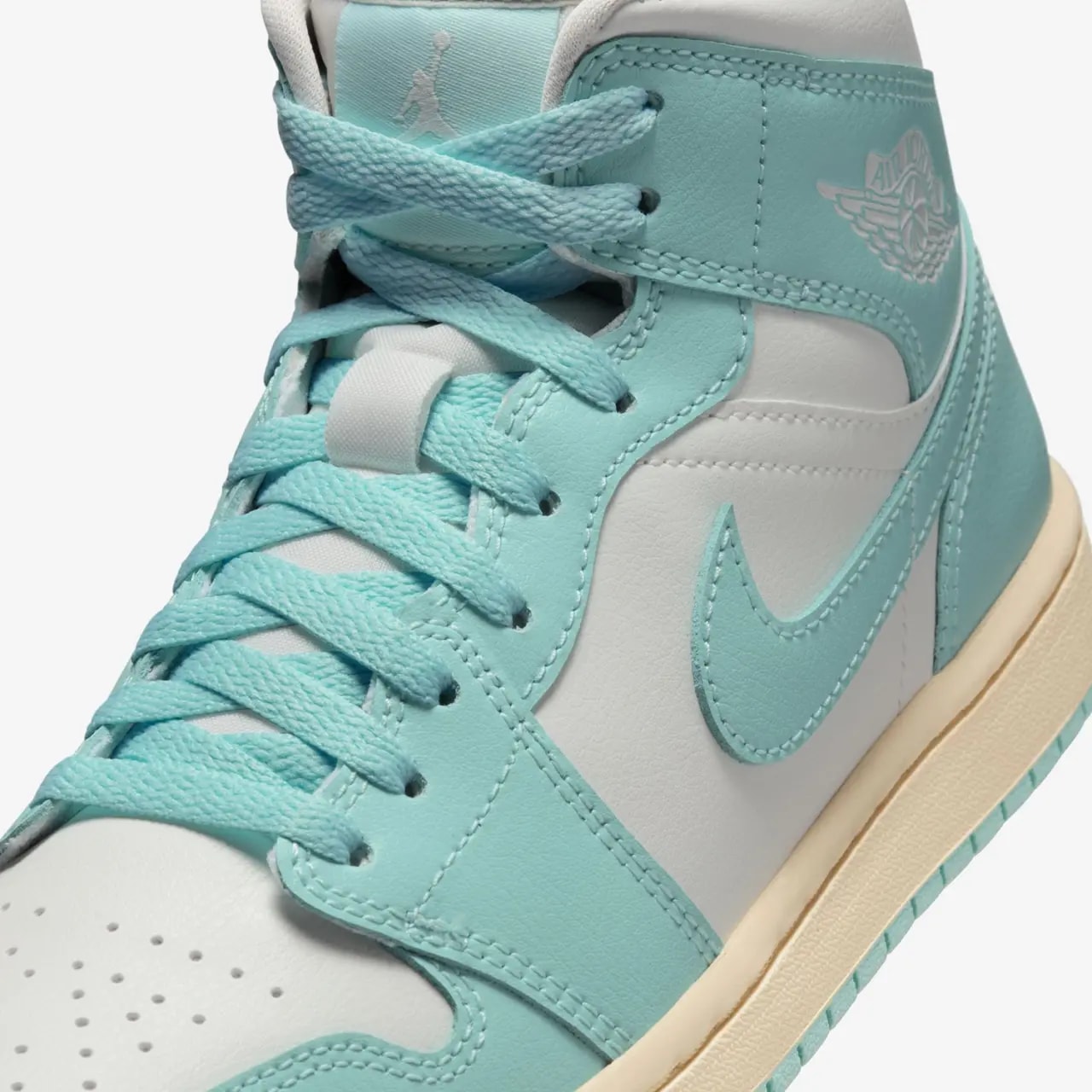 Giày Nike Air Jordan 1 Mid ‘Light Dew’ BQ6472-132 — ảnh 5