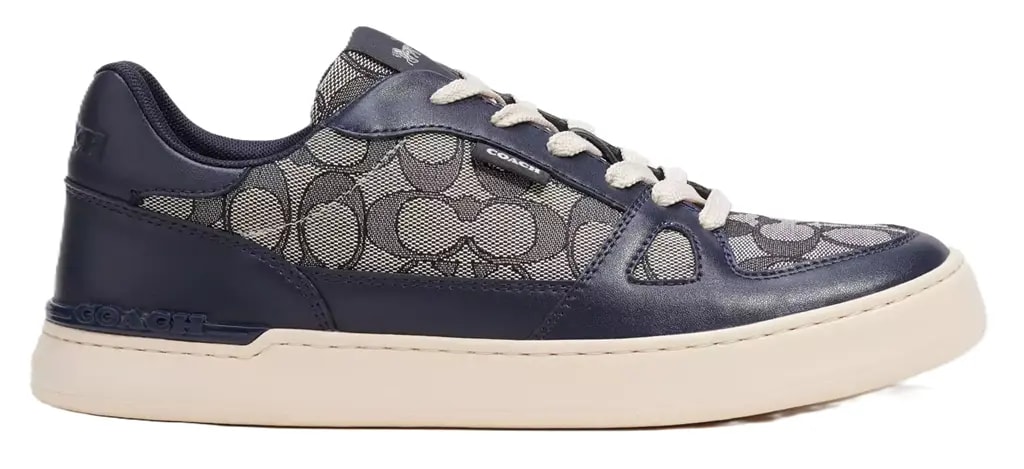 Giày Coach Clip Court Sneaker In Signature Jacquard 'Midnight Navy' CI079-BHP — kich-thuoc: 41