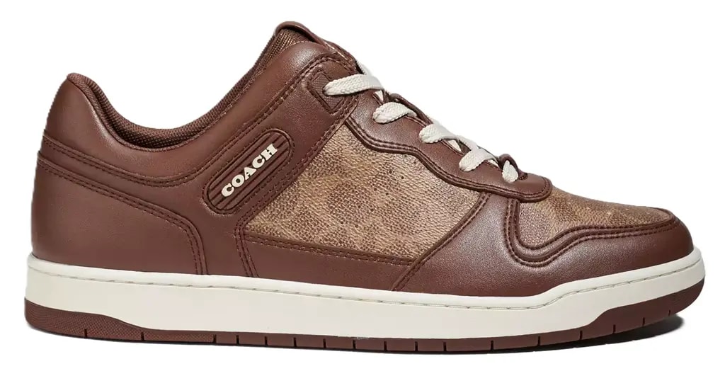 Giày Coach Sneaker In Signature Canvas ' Saddle' CI313-SAD — kich-thuoc: 40-5