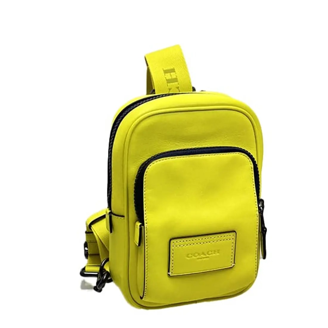 Túi Coach Track Pack 14 'Yellow' CL410-QBMBX — ảnh 2