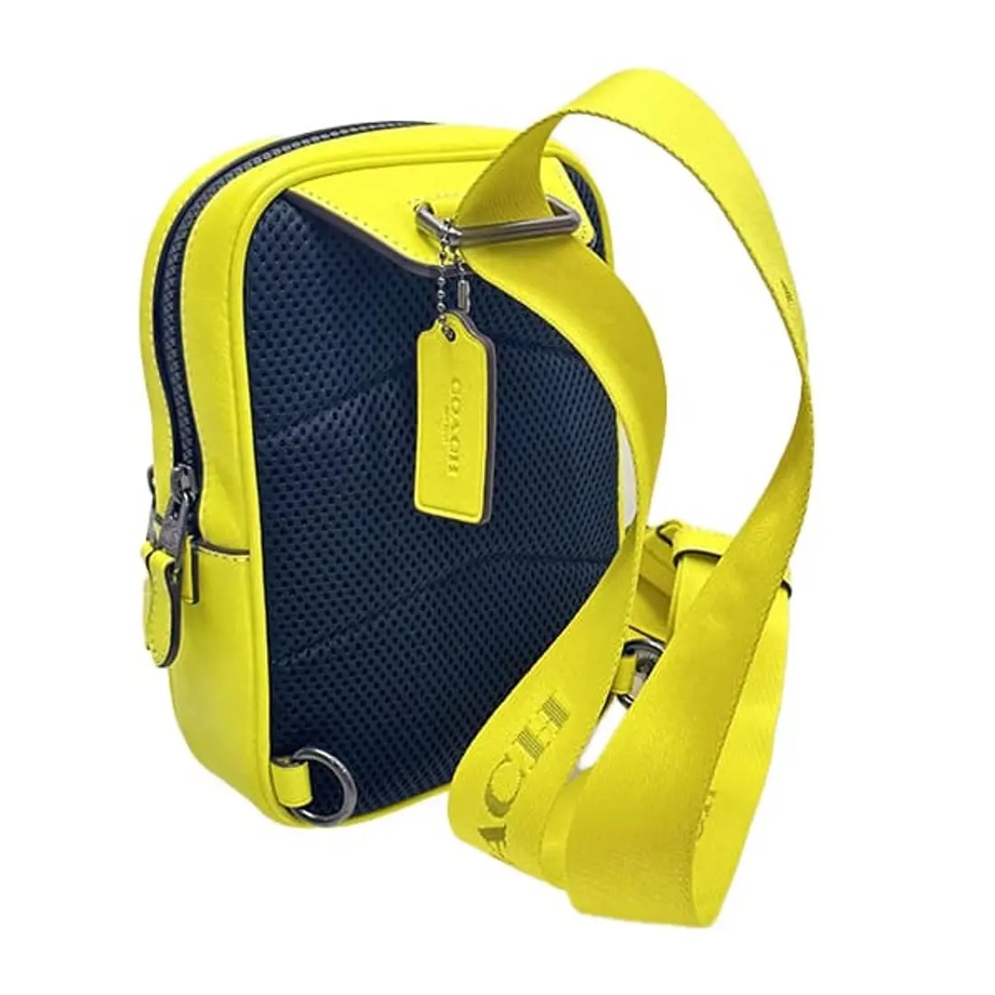Túi Coach Track Pack 14 'Yellow' CL410-QBMBX — ảnh 4