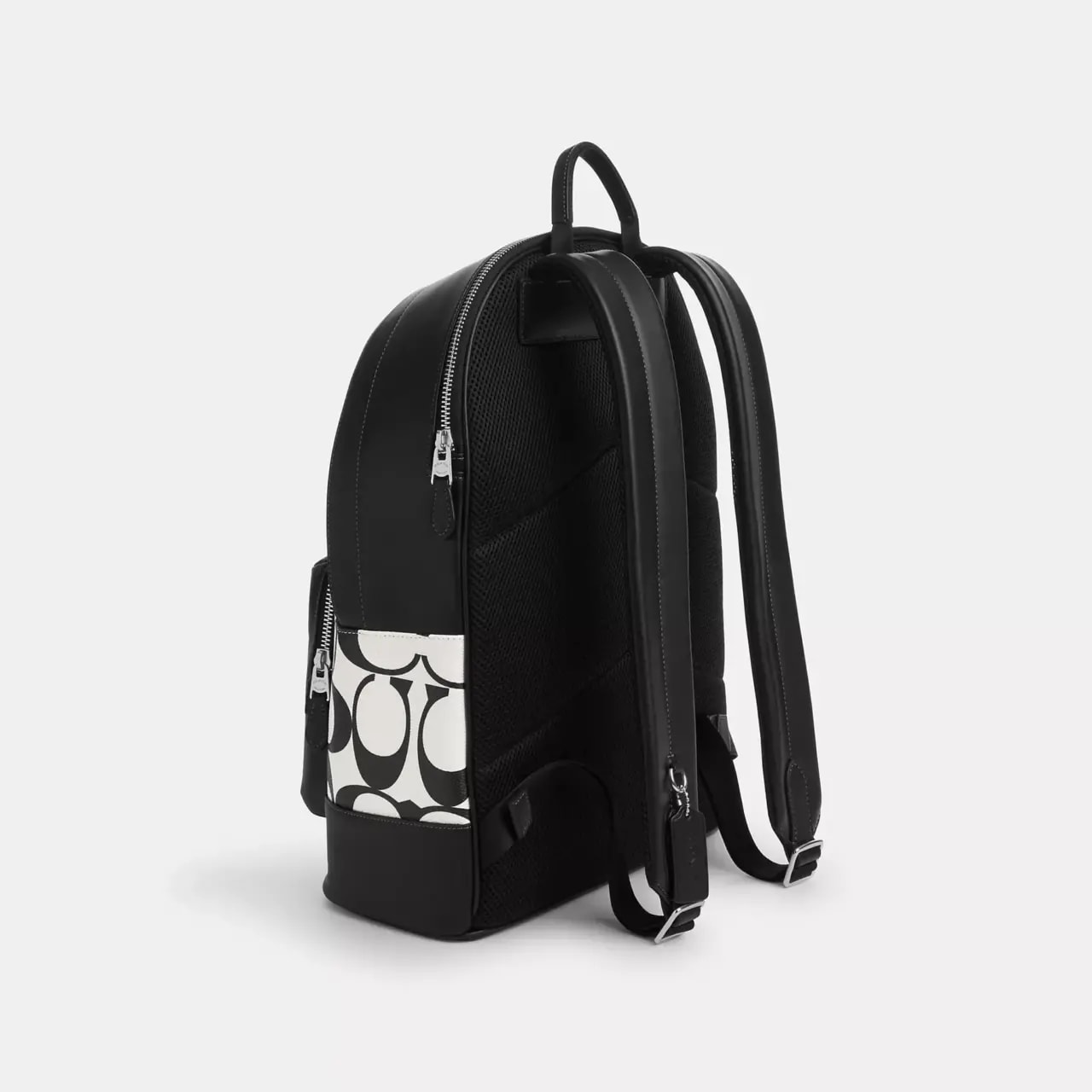 Balo Coach West Signature Canvas 'Black White' CO920-SVWGH — ảnh 4