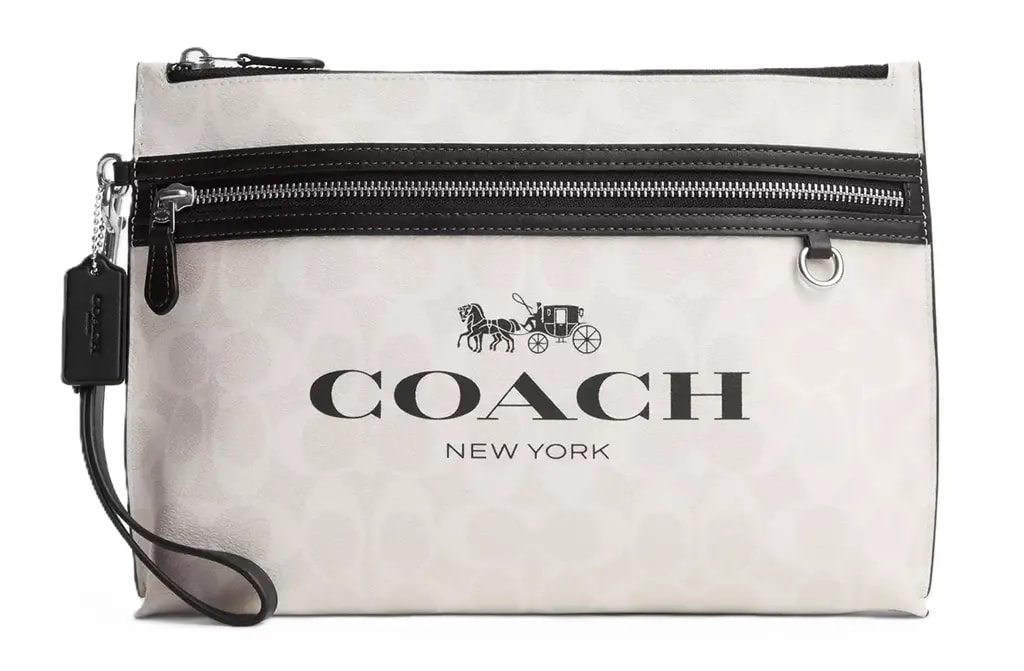 Túi Coach Carry All In Signature Canvas 'Silver Chalk' CP198-SVWGZ