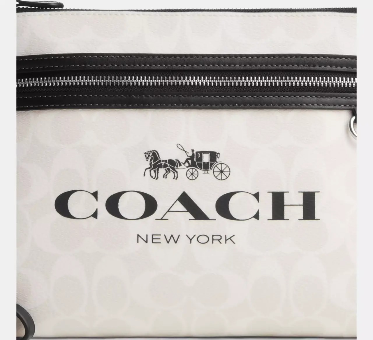 Túi Coach Carry All In Signature Canvas 'Silver Chalk' CP198-SVWGZ — ảnh 4