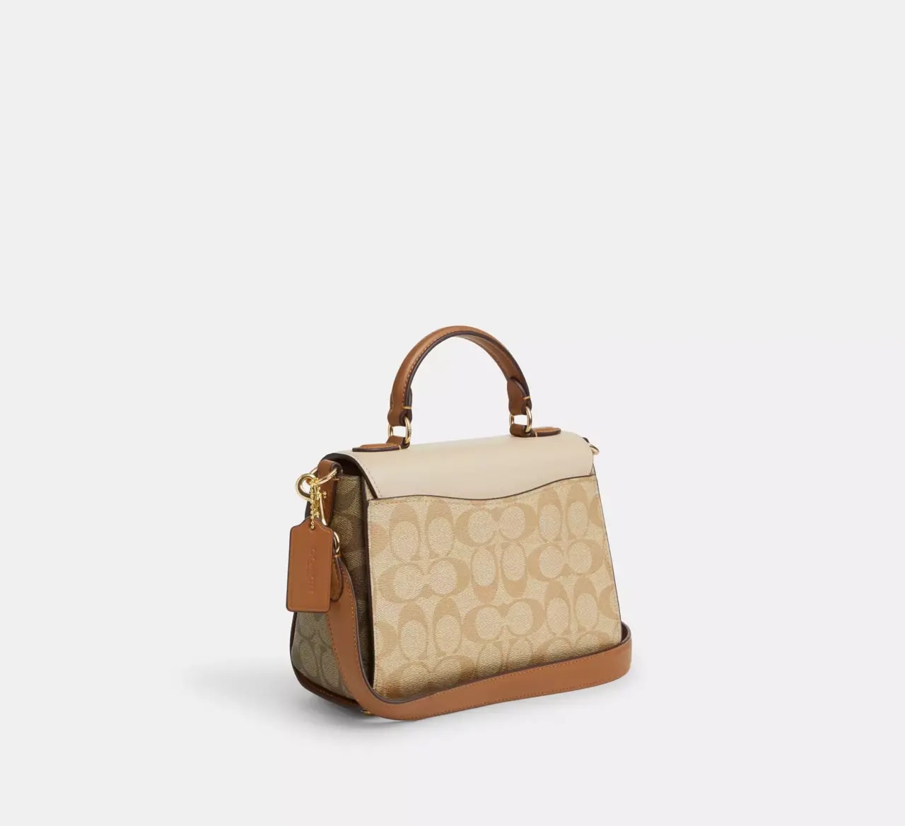 Túi Coach Morgan Top Handle Signature Canvas 'Gold' CR327-IMWQ4 — ảnh 5