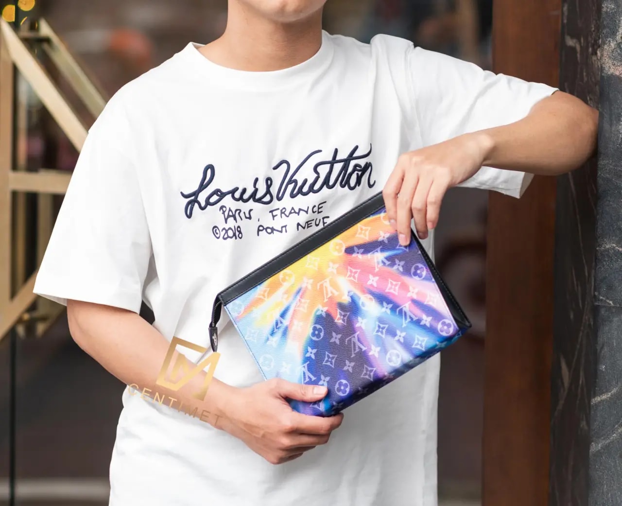 Túi Louis Vuitton Voyage Pochette 'Monogram Multicolor' M45941 — ảnh 5