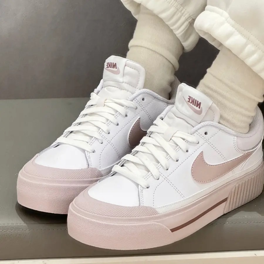 Giày Nike Court Legacy Lift 'White Mauve' DM7590-105 — ảnh 2