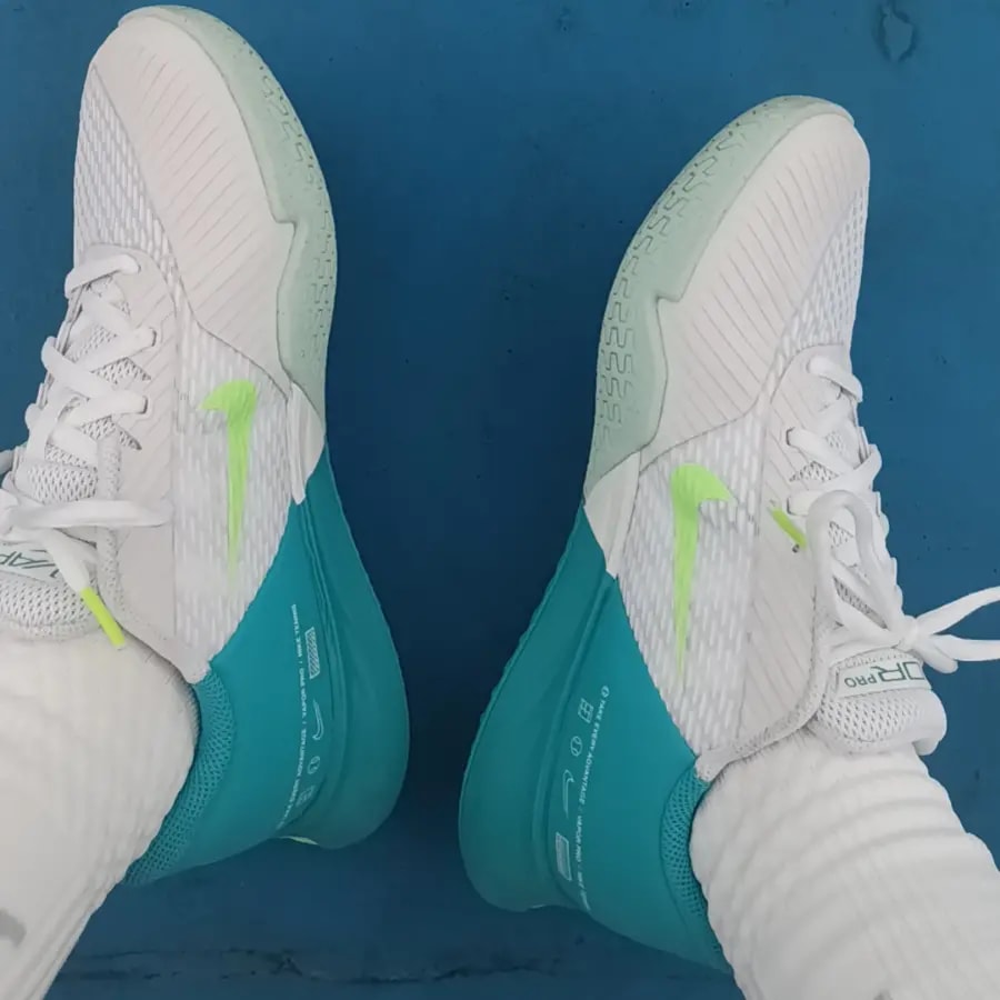 Giày Nike Court Air Zoom Vapor Pro 2 'White Lime' DR6192-103 — ảnh 5