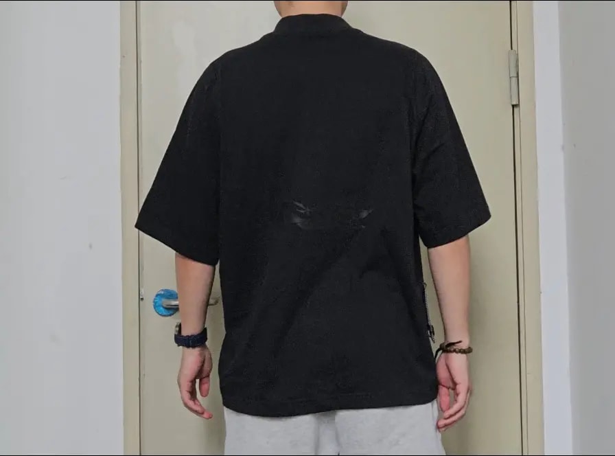 Áo Nike Short-Sleeve Top x Off-White 'Black' DV4454-010 — ảnh 2