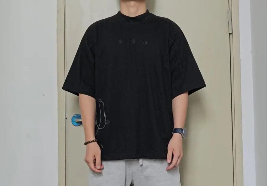 Áo Nike Short-Sleeve Top x Off-White 'Black' DV4454-010 — ảnh 3