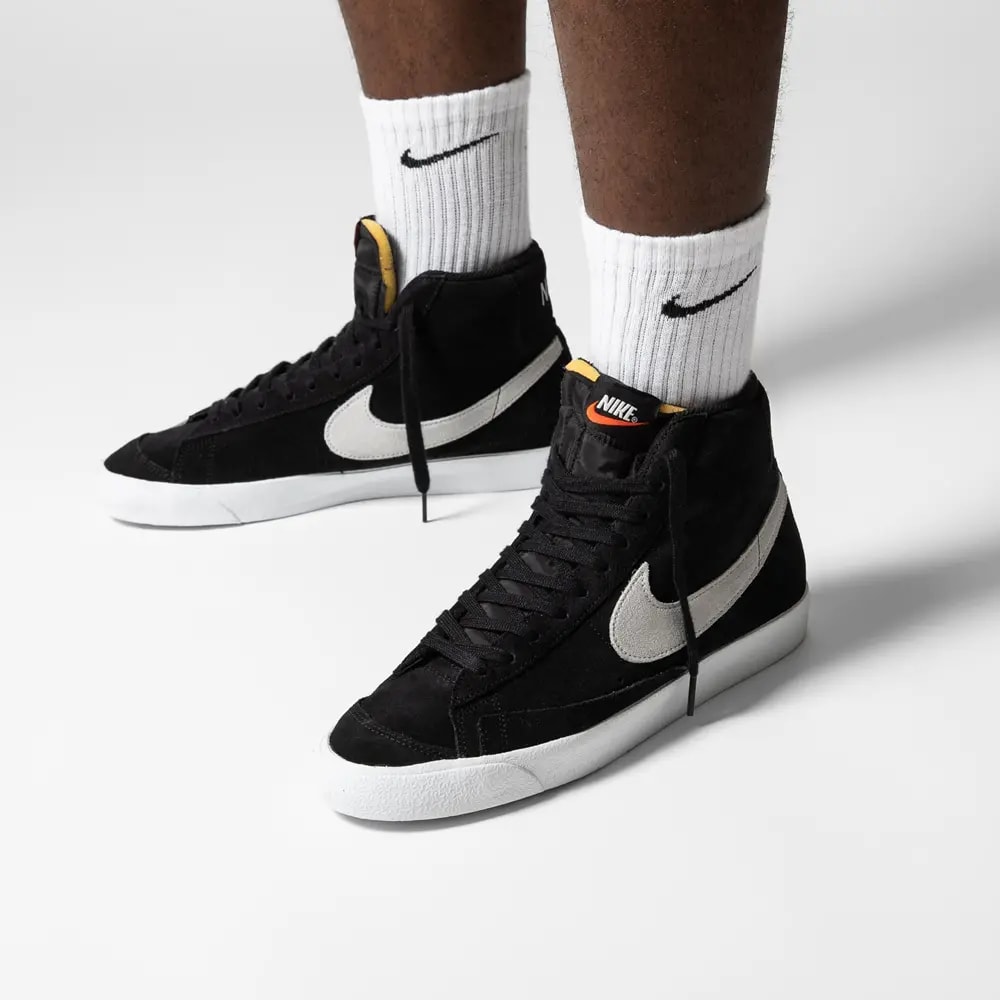 Giày Nike Blazer Mid '77 Suede 'Black Dust' CI1172‑002 — ảnh 2