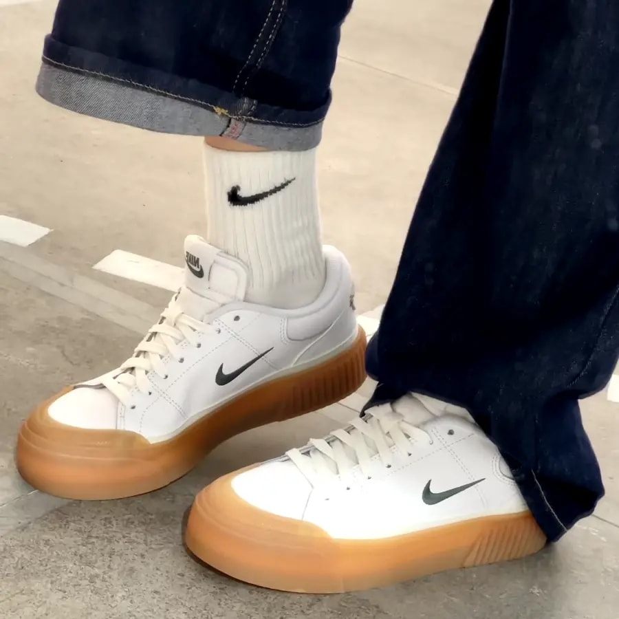 Giày Nike Court Legacy Lift 'White Vintage' FV5526-100 — ảnh 4