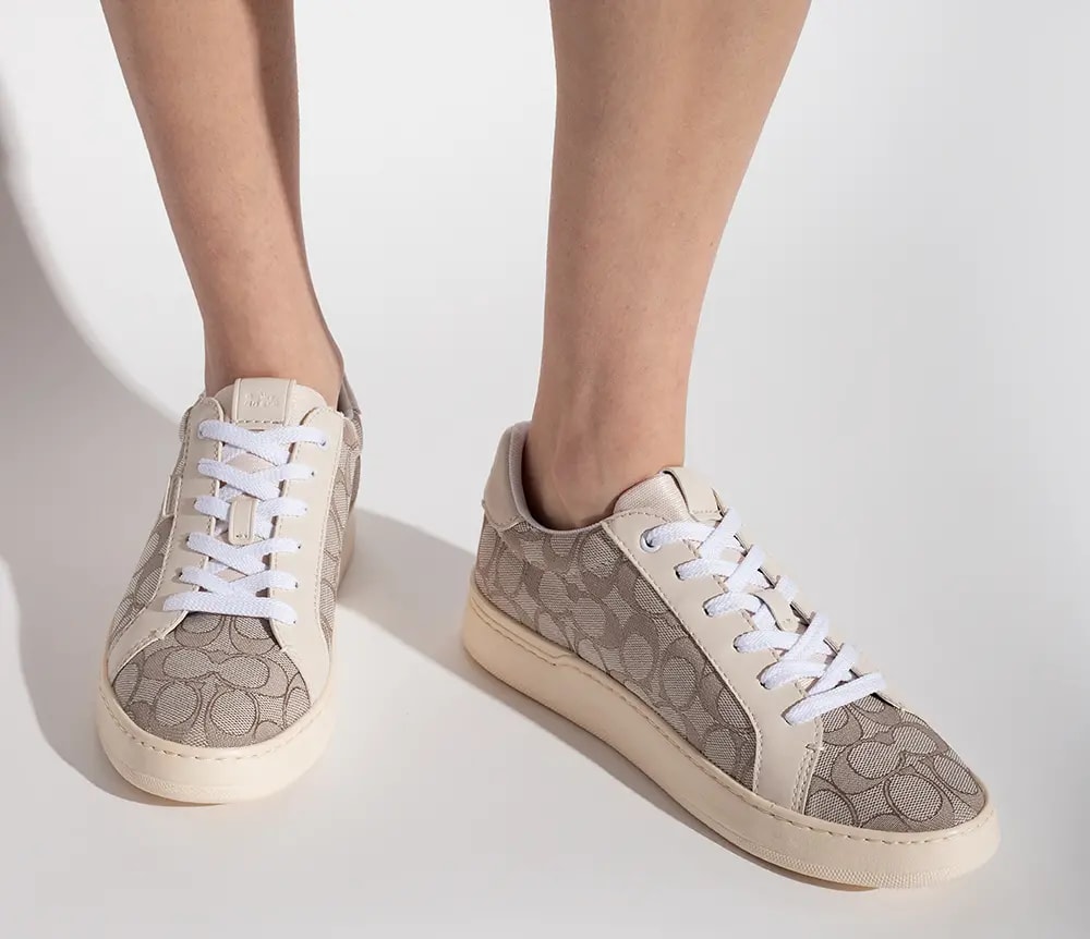 Giày Coach Lowline Low Top Sneaker 'Chalk' G5037-E4V — ảnh 2