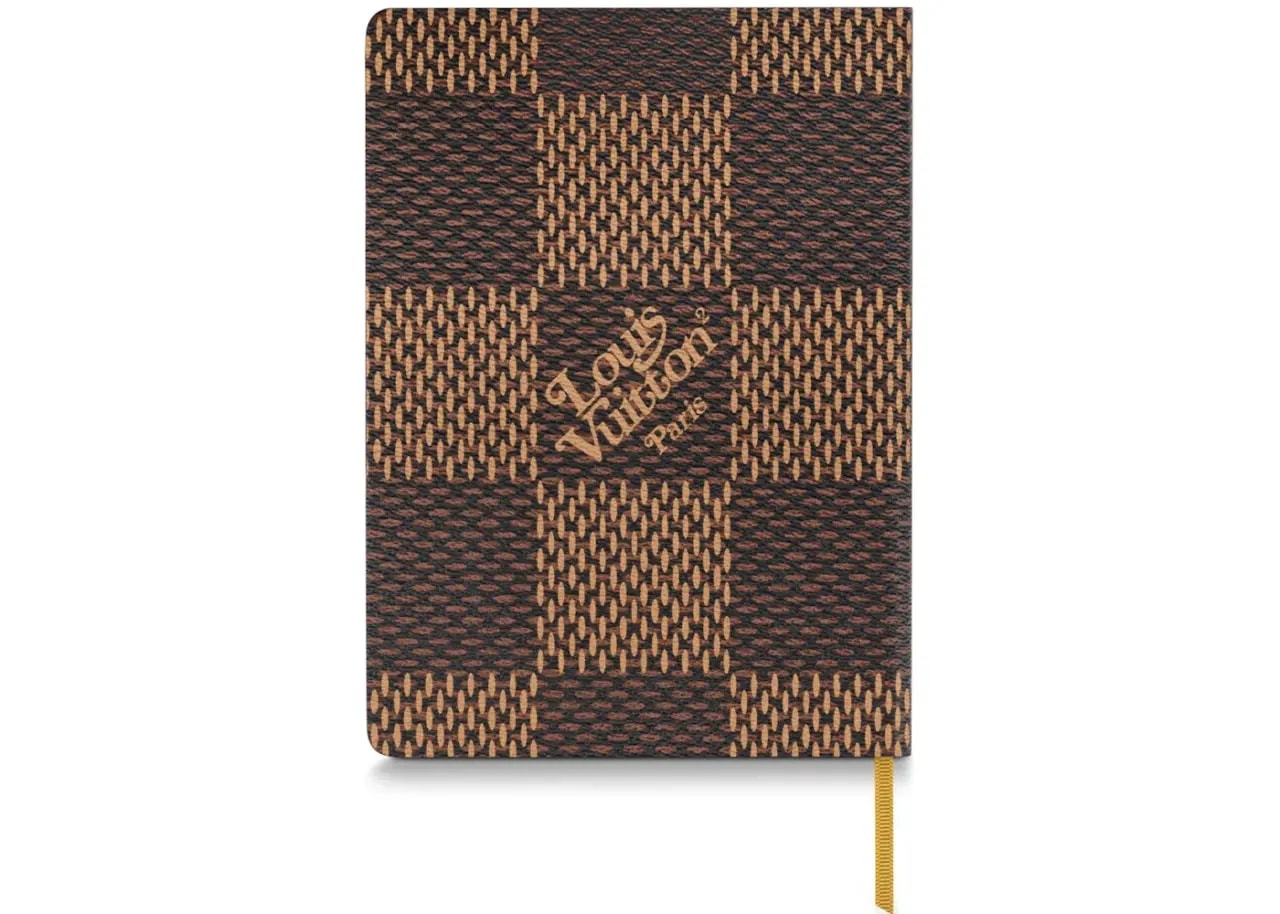 Sổ Louis Vuitton x Nigo Clemence Notebook 'Giant Brown' GI0504 — ảnh 2
