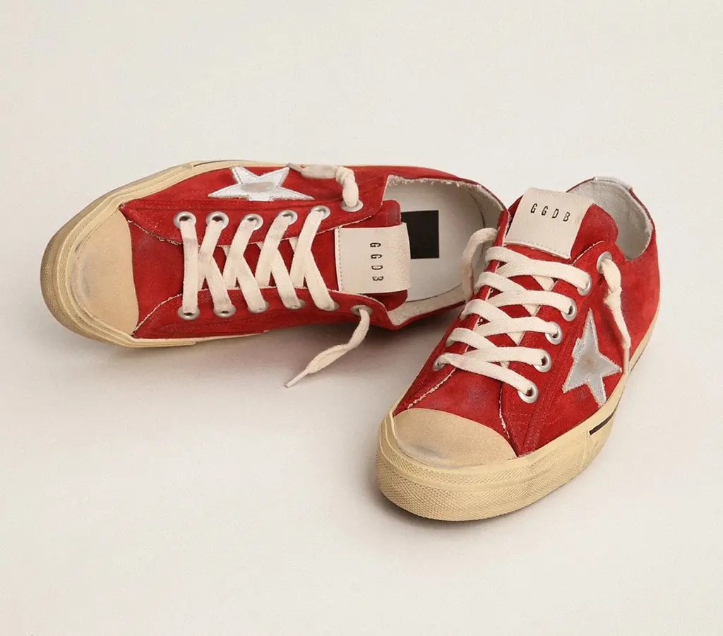 Giày Golden Goose V-Star 'Dark Red' GWF00129-F003090-40394 — ảnh 3