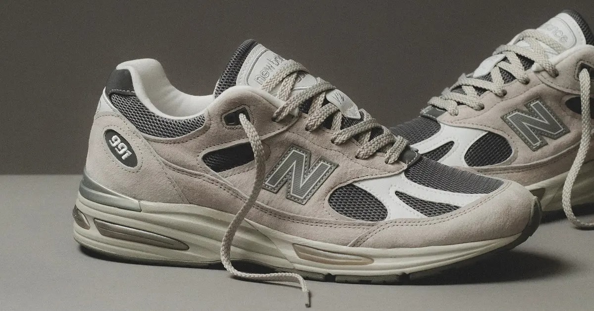 Giày New Balance 991V2 'Nimbus Cloud' U991LG2 — ảnh 4