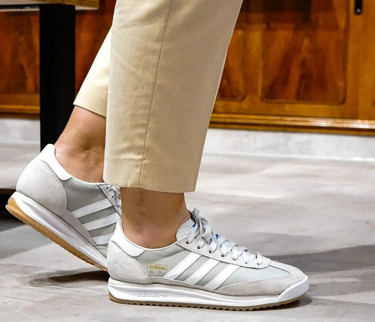 Giày Adidas SL 72 RS 'Grey' JI1281 — ảnh 4