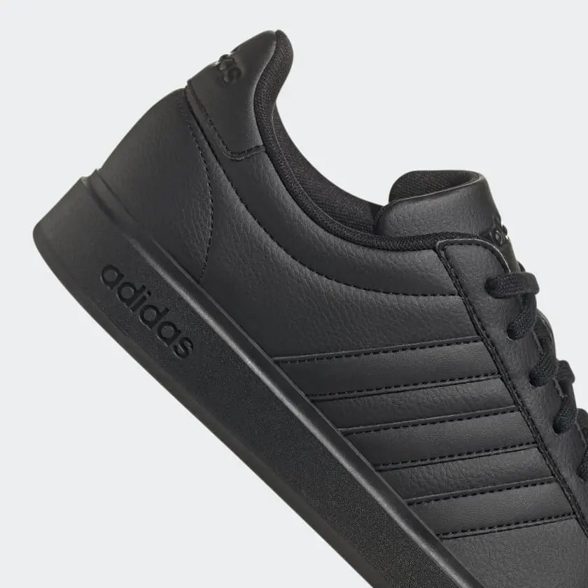 Giày Adidas Neo Grand Court Cloudfoam 'Black' GW9198 — ảnh 3
