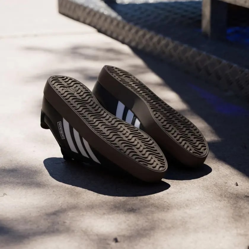 Giày Adidas VL Court 3.0 'Black White Gum' ID6286 — ảnh 5