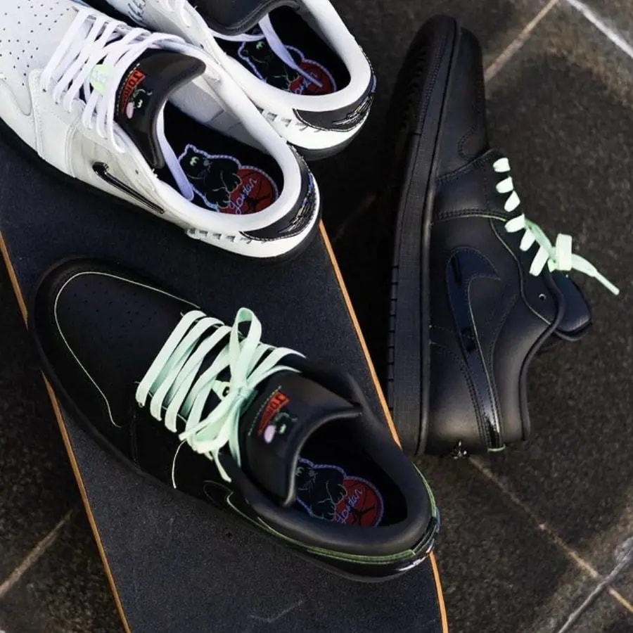 Giày Nike Air Jordan 1 Low SE 'Black Vapor' HM3690-001 — ảnh 4