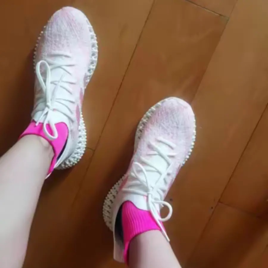 Giày Adidas 4DFWD X Strung 'Off White Pink Spark' ID8890 — ảnh 2