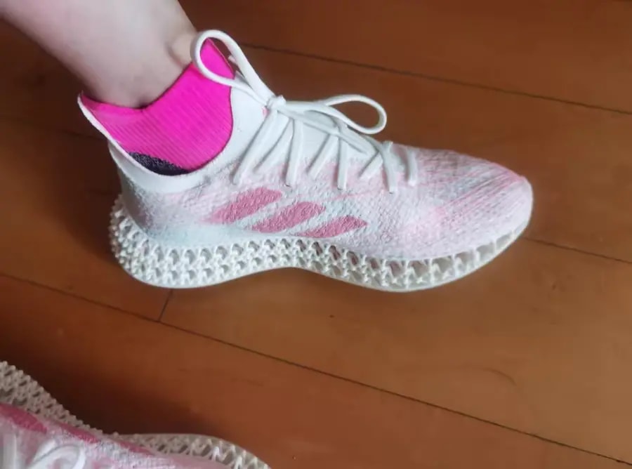 Giày Adidas 4DFWD X Strung 'Off White Pink Spark' ID8890 — ảnh 3