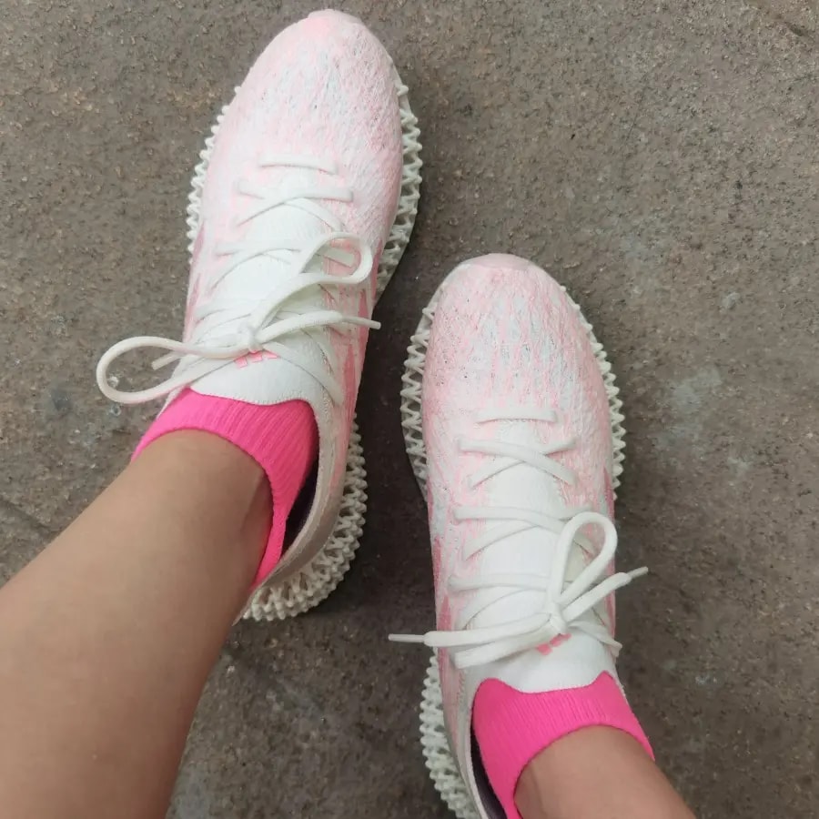 Giày Adidas 4DFWD X Strung 'Off White Pink Spark' ID8890 — ảnh 4