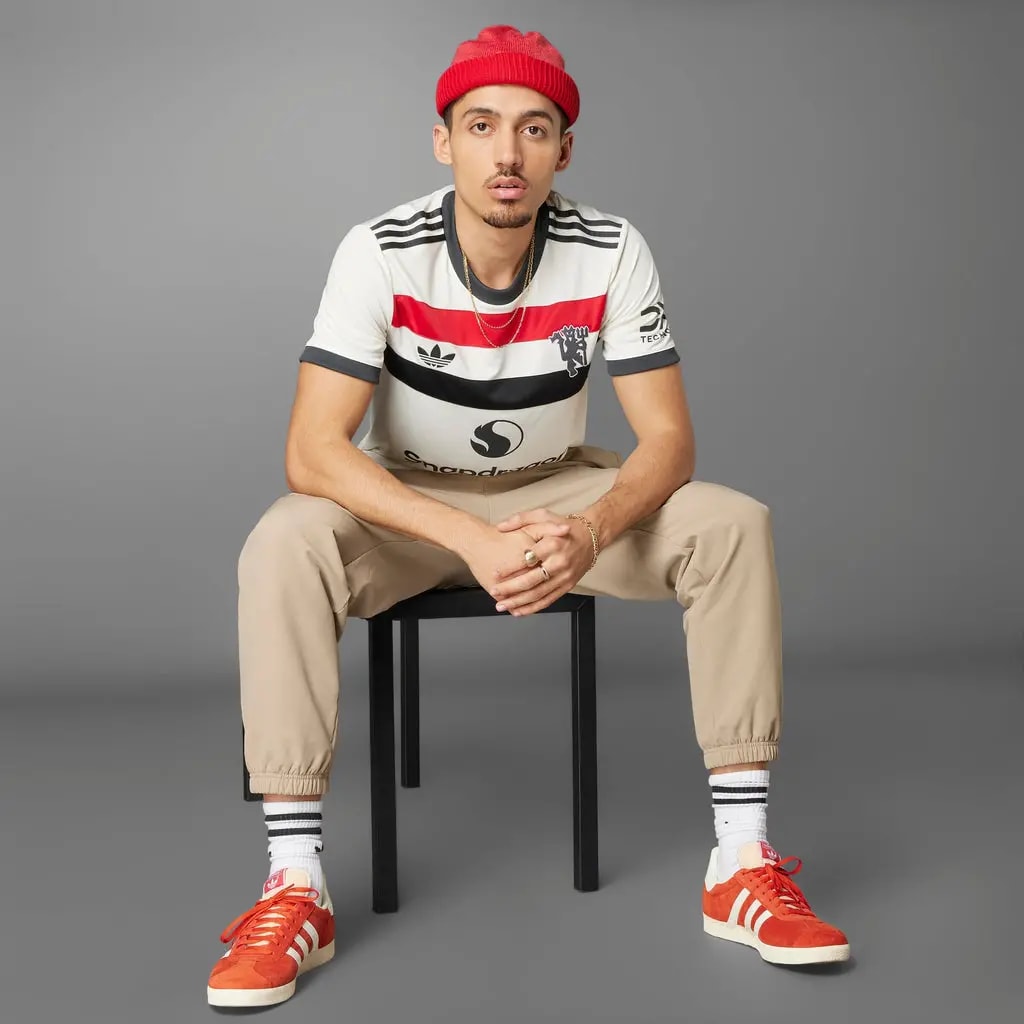 Áo Adidas Manchester United 24/25 Third Jersey 'White' IY7806 — ảnh 2
