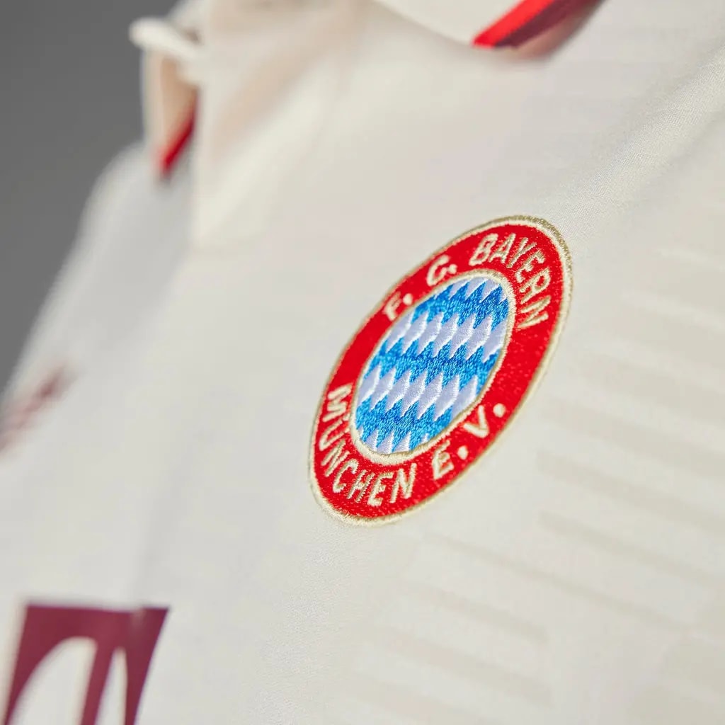 Áo Adidas FC Bayern 24/25 Third Jersey 'White' IZ3129 — ảnh 4