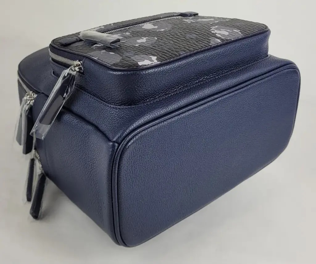 Balo MCM Small Backpack 'Blue Camo' MMKCAVE07B1001 — ảnh 5