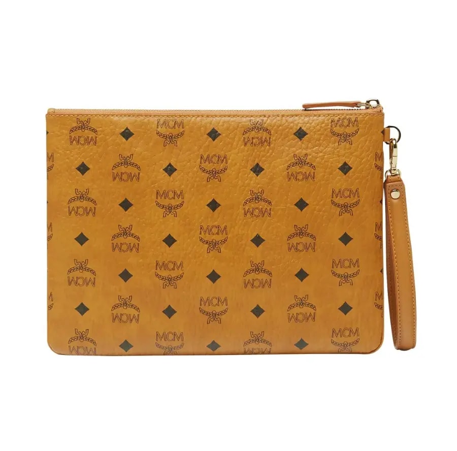 Túi MCM Standing Wristlet 'Brown' MXZ8SVI16CO001 — ảnh 3