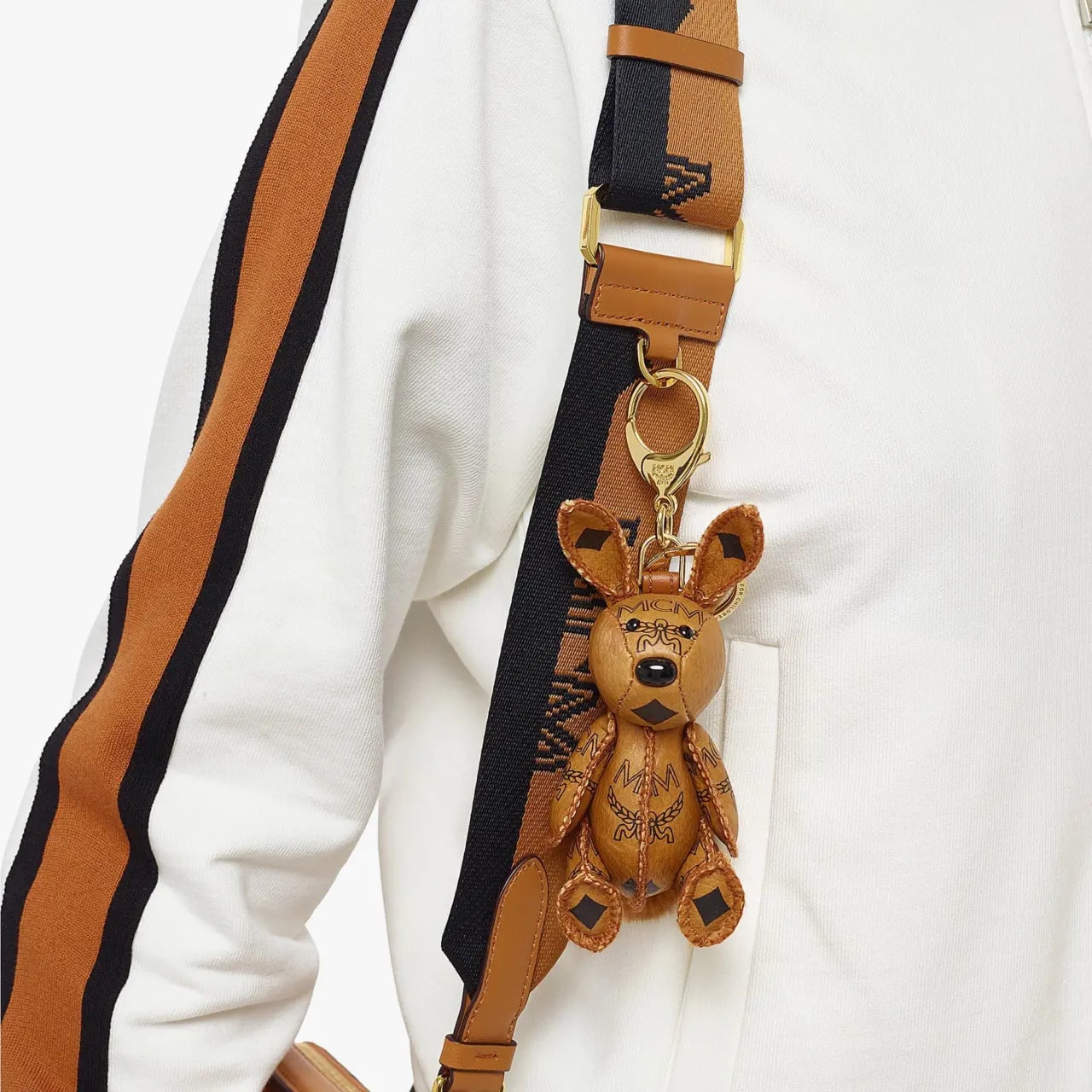 Móc Khóa MCM Park Rabbit Charm 'Brown' MXZAAVI16CO001 — ảnh 2