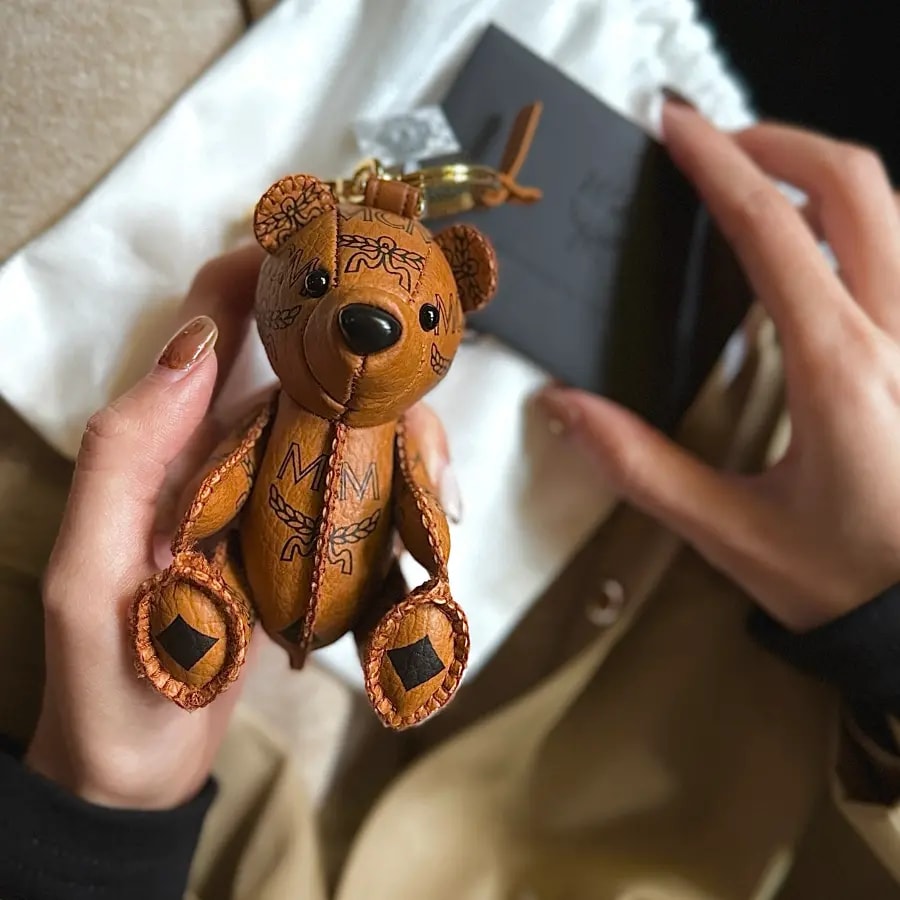 Móc Khóa MCM Bear Charm 'Brown' MXZAAXL01CO001 — ảnh 3