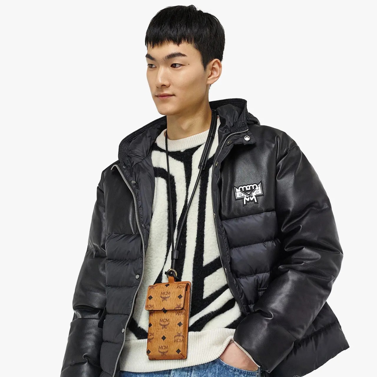 Túi MCM Essential Visetos Original 'Brown' MXZBAVI01CO001 — ảnh 2