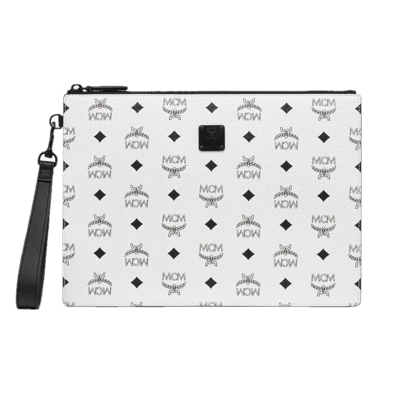 Túi MCM Aren Wristlet 'White' MXZDSTA02WT001